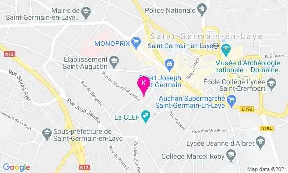 Localisation Veronique Capel Lagrange