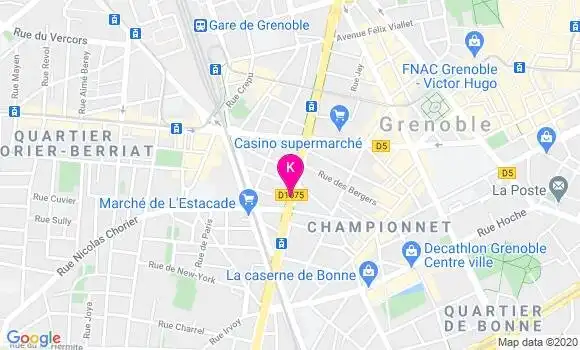 Localisation Pierre Claves