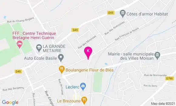 Localisation Fabienne Vaucelle