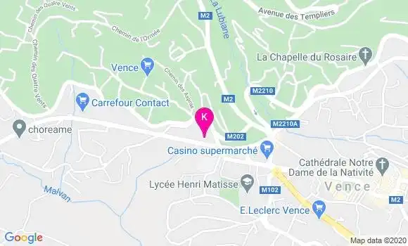 Localisation Nathalie Vassaux