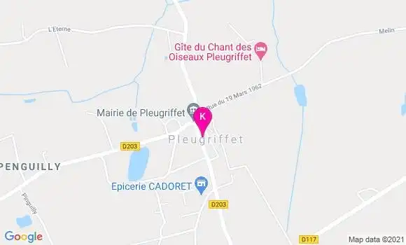 Localisation Patricia Fesneau