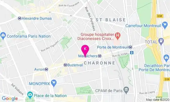 Localisation Emmanuelle Gagelin