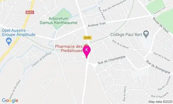 Localisation Nicolas Piquerey