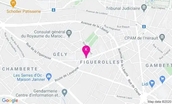 Localisation Olivier Lavergne