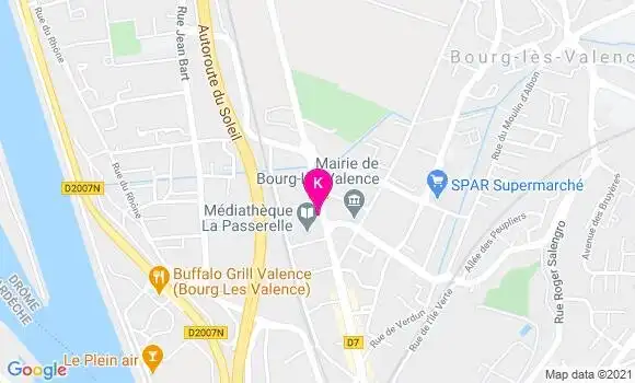 Localisation Jeanne Biesuz