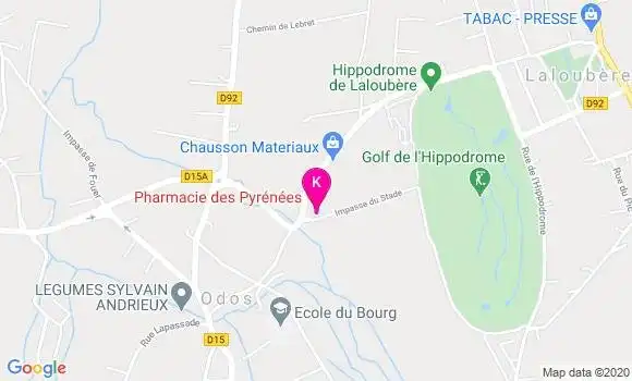 Localisation Alexandre Galan