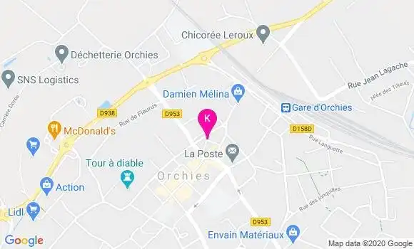 Localisation Nicolas Marliot