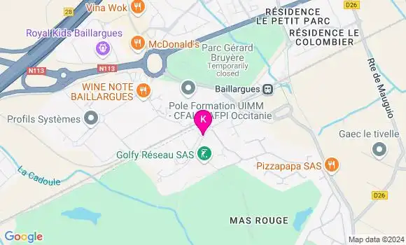 Localisation Kelly Tur