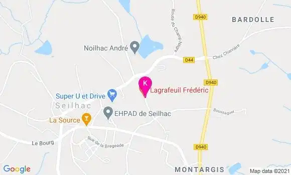Localisation Marlene Lacou