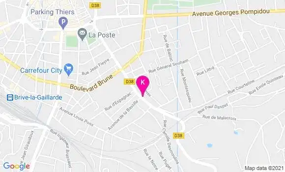 Localisation Alexandra Gauthier