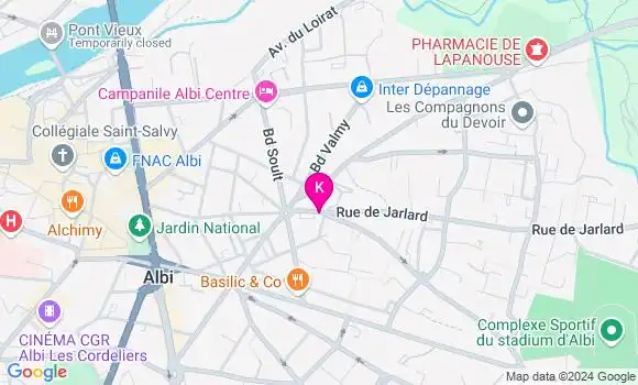 Localisation Marie Lise Rebeyrol
