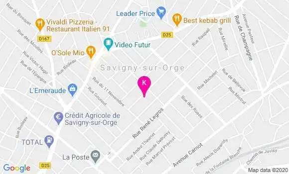 Localisation Fabien Lalot