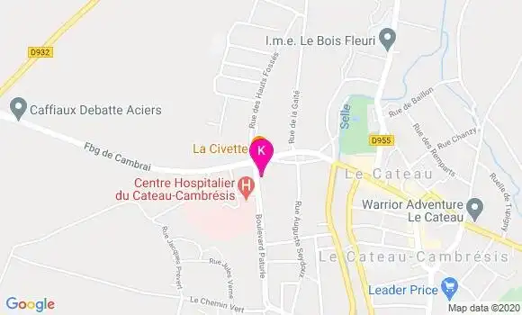 Localisation Charles Ephrem Bricout