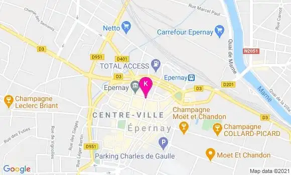 Localisation Denis Fort