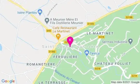 Localisation Nadine Schena
