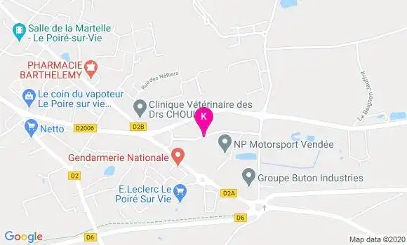 Localisation Claire Gauthier Rattier