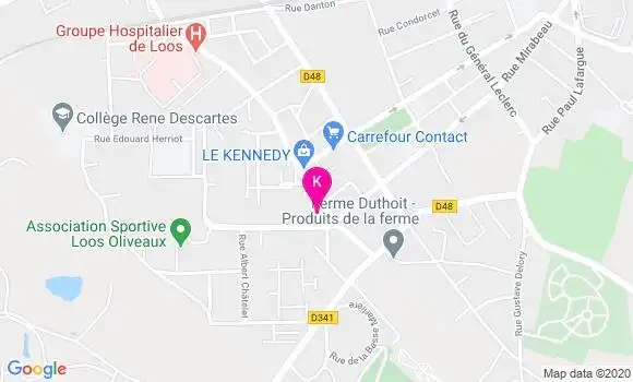 Localisation Laureline Michel