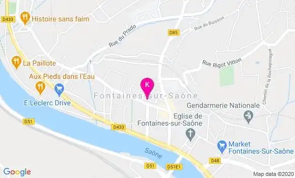 Localisation Marc Nicolas
