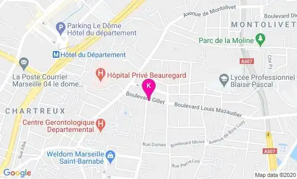 Localisation Meryam Sroussi Lankry