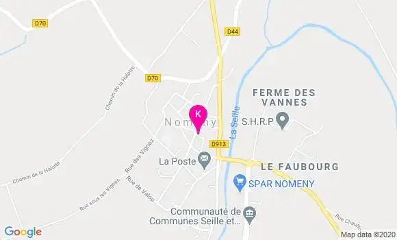 Localisation Aline Hypollite