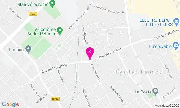 Localisation Xavier Bertin