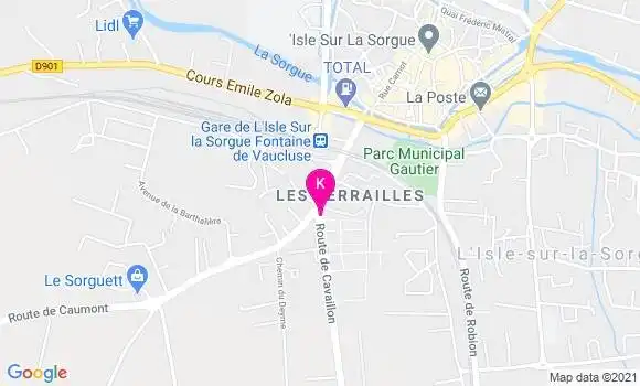 Localisation Mathilde Conte