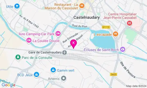 Localisation Lounna Gauzere