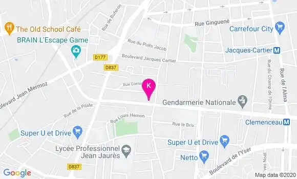 Localisation Jerome Stouff