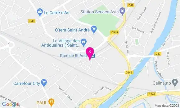 Localisation Franck Dubois