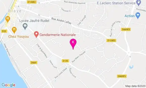 Localisation David Robin Brosse