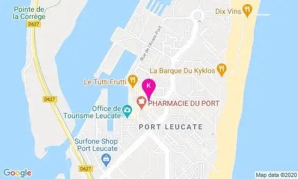 Localisation Yann Pendeliau