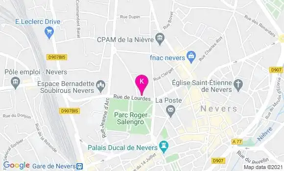 Localisation Marie Agnes Robinet