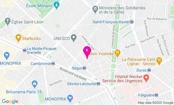 Localisation Joanne Weber