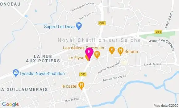Localisation Marie Julie Hau
