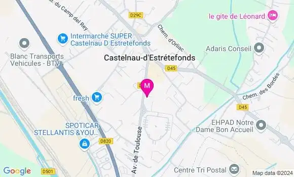 Localisation Chantal Gil