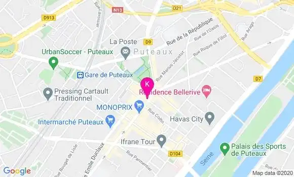 Localisation Charles Jousset Gabain