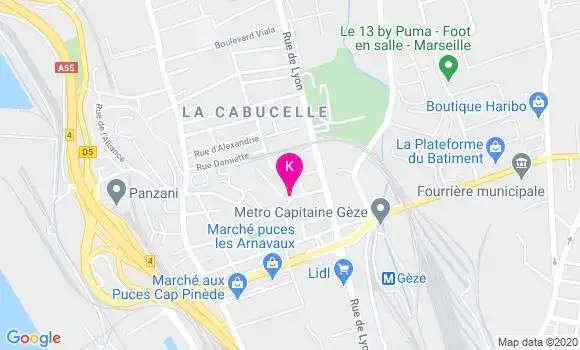 Localisation Helene Pierrel