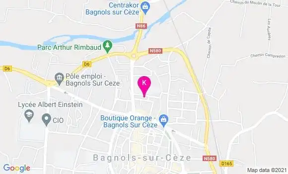 Localisation Virginie Poncet Bouhoux