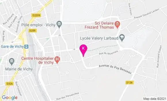 Localisation Samuel Faure