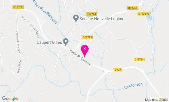 Localisation Genevieve Serna