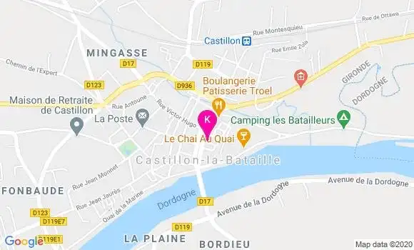 Localisation Alain Lacouture