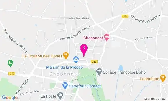 Localisation Marie Prune Passot