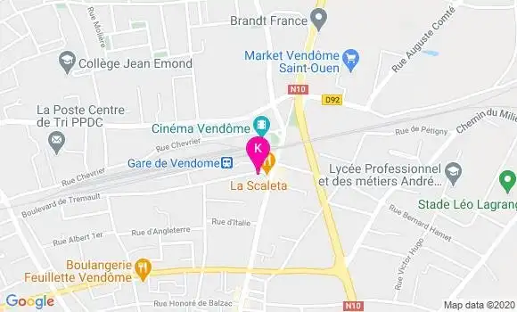 Localisation Arnaud Dupont