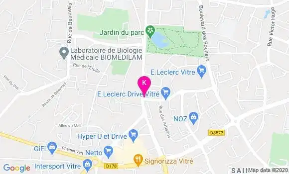 Localisation Aline Nonque