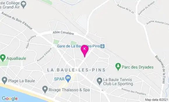 Localisation Aline Depas