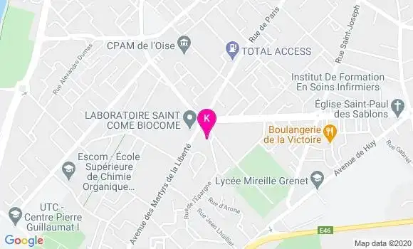 Localisation Isabelle Aube