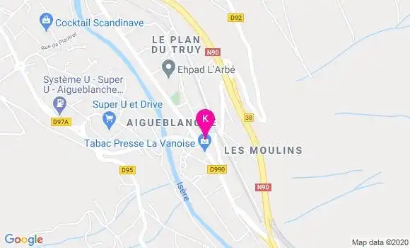 Localisation Margaux Mabboux