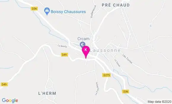 Localisation Pierre Massenet Breat