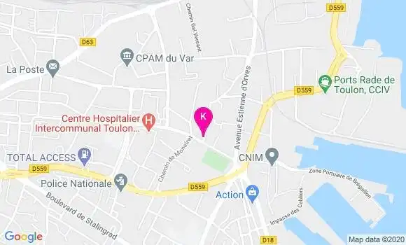 Localisation Lucile Delhaye