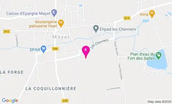Localisation Fabienne Froger